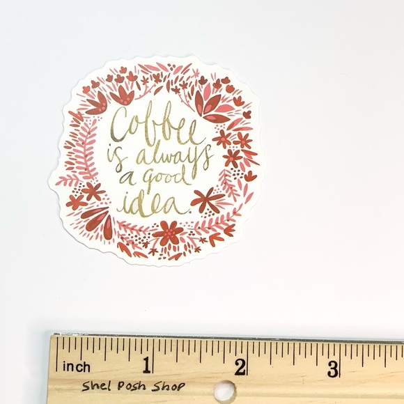 Coffee Vinyl Sticker - Picture 2 of 2